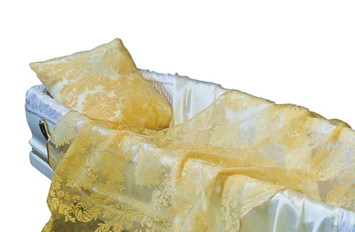 Покрывало в гроб Николь (покрывало, наволочка)